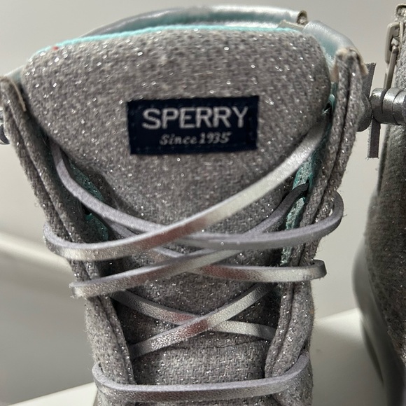 Sperry Kids Charcoal Gray Rain Boots - Picture 2 of 6